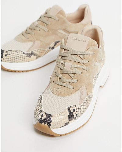 all saints platform sneakers