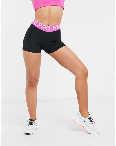 Nike Synthetic Pro Booty Shorts in 