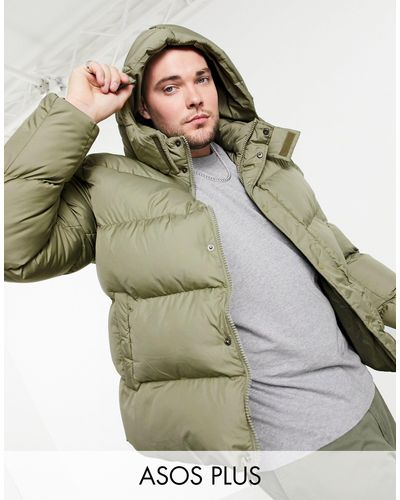 sustainable padded down jacket