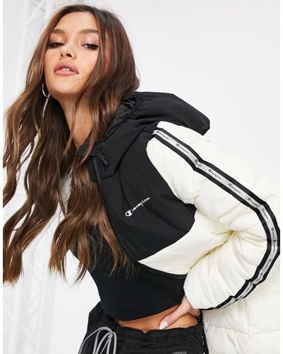 champion padded baffle jacket