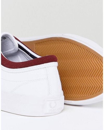 fred perry kendrick tipped cuff leather