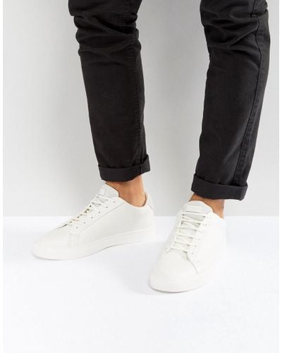 Kurt Geiger Leather Donnie Sneakers in White for Men - Lyst