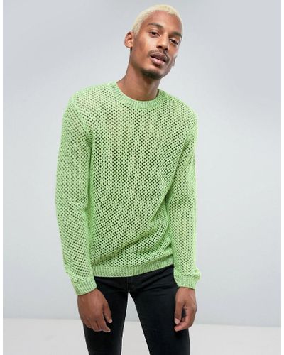 mesh sweater