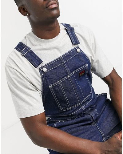 Peto vaquero con lavado oscuro Youth Levi's de Denim de color Azul para  hombre | Lyst