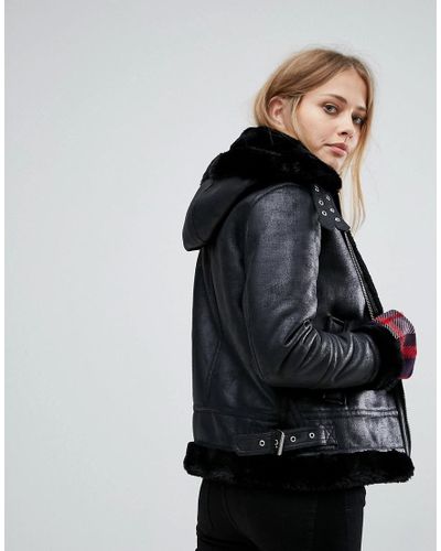 warehouse black jacket