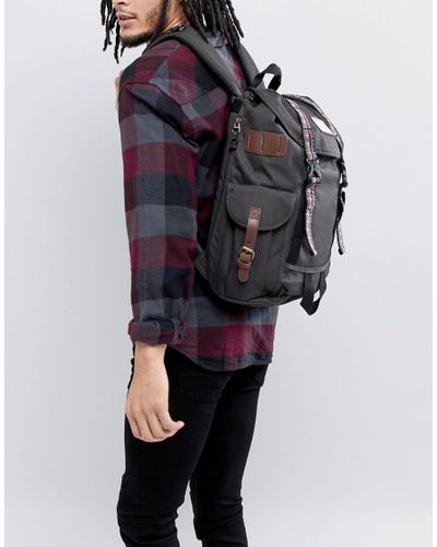 doughnut macaroon backpack charcoal