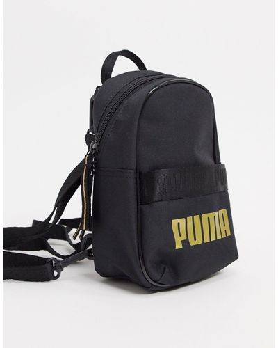 puma black gold backpack