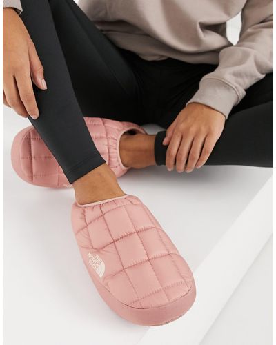 the north face thermoball tent mule shoe in black