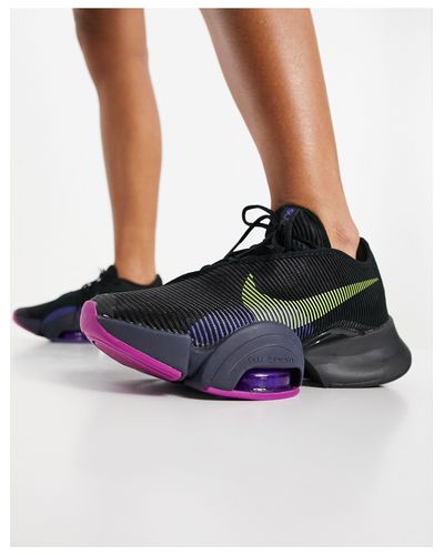 Nike Rubber Air Zoom Superrep 2 Sneakers in Blue | Lyst
