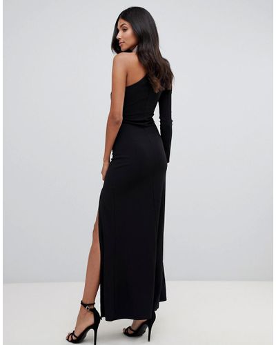 john zack one shoulder dress