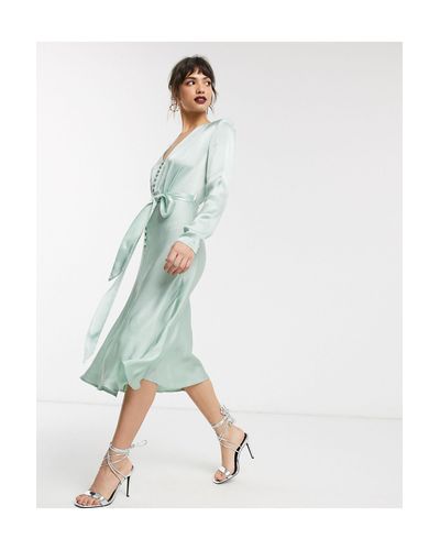 ghost meryl dress green