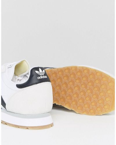 adidas Originals Leather Haven Sneakers In White By9713 for Men - Lyst