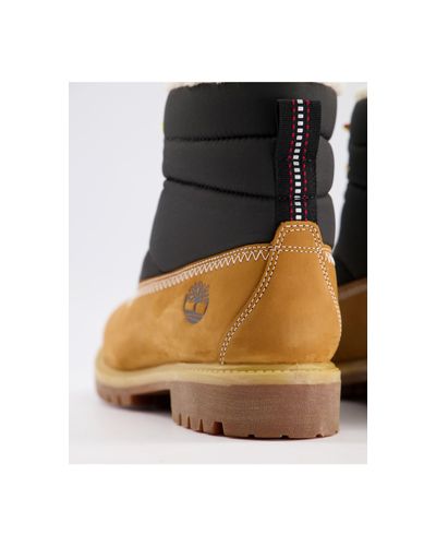 Timberland Bont 6-inch Bont Gevoerde Laarzen voor heren | Lyst NL