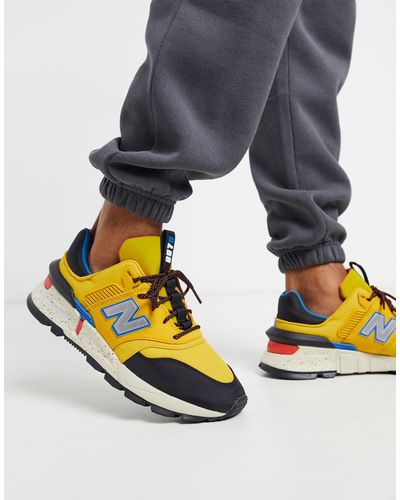 New Balance 997 Trainers in Yellow for 