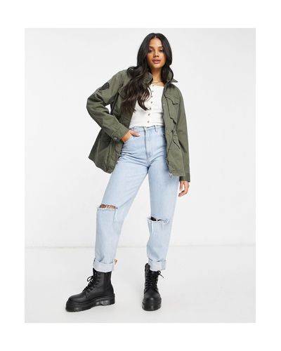 dkny military jacket