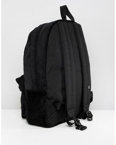 corduroy vans backpack