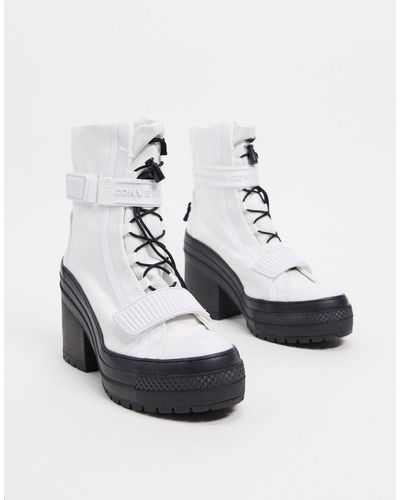 white half boot all star
