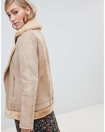 stradivarius aviator jacket