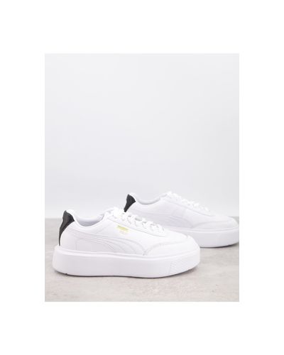 Oslo - baskets femme - et noir Caoutchouc PUMA en coloris Blanc - Lyst