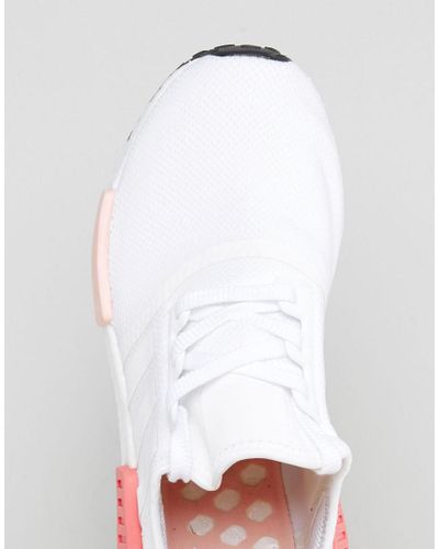 adidas nmd pink and white