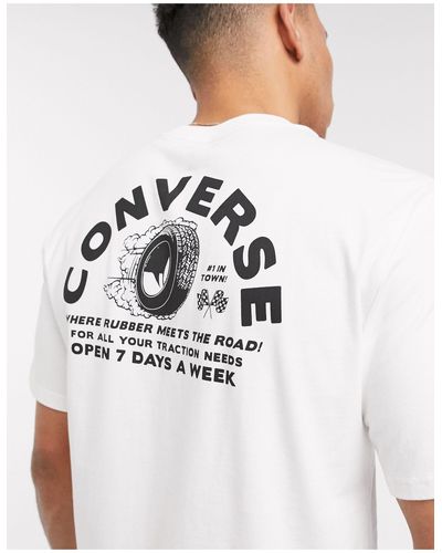 Auto repair - T-shirt graphique Coton Converse pour homme en ... Auto repair - T-shirt graphique Coton Converse pour homme en ...