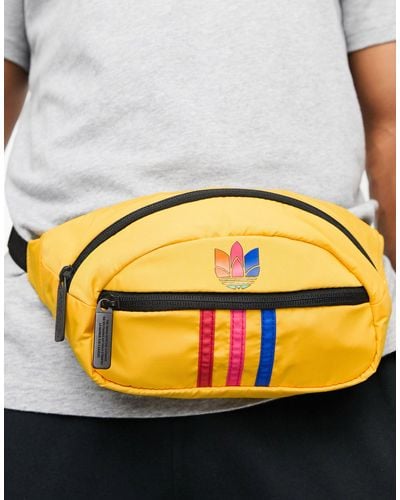 yellow adidas fanny pack