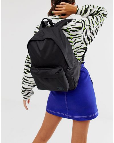 herschel supply co classic light volume black backpack