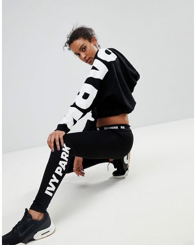 ivy park logo leggings