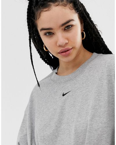 Nike Katoen Oversized Boyfriend T-shirt 