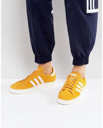 adidas campus mustard yellow