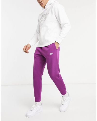 Club - jogger à chevilles resserrées Nike pour homme en coloris Violet |  Lyst