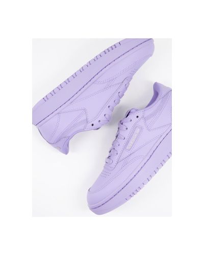 purple cardi b reeboks