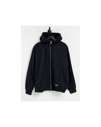 Sudadera Fred Perry Capucha Cremallera Negra