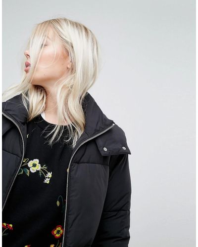 miss selfridge padded jacket