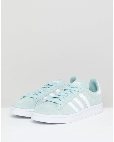 adidas campus mint green