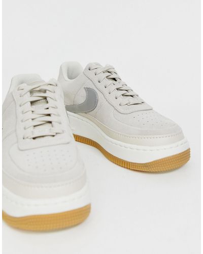 nike sand air force 1 jester sneakers