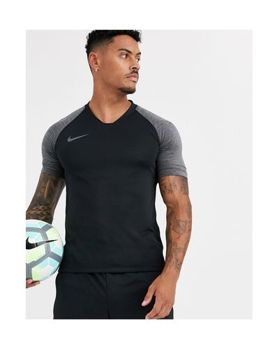 Nike Football Synthetic Strike T-shirt in Black for Men - Lyst