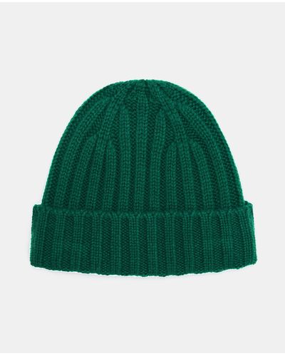Aspesi Cappellino in cashmere - Verde