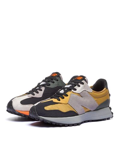 New Balance Suede 327 Trainers - Black 