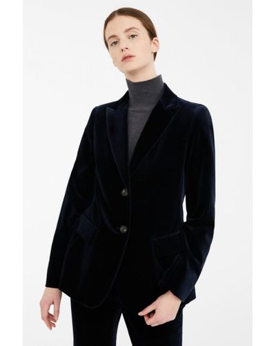 max mara velvet jacket