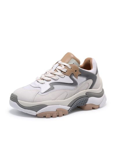 ash addict trainers white