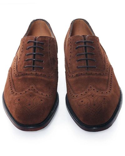 loake brown brogues
