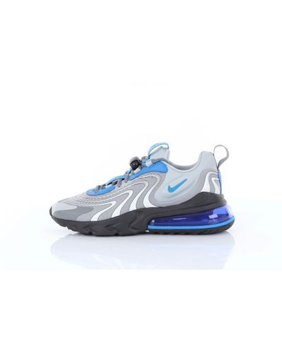 blue and grey nike shoes