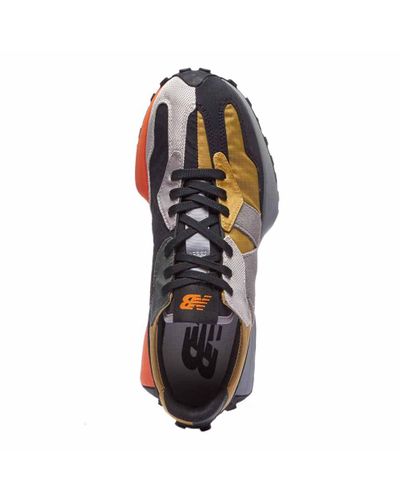 New Balance Suede 327 Trainers - Black 
