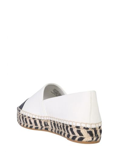 tory burch espadrille white