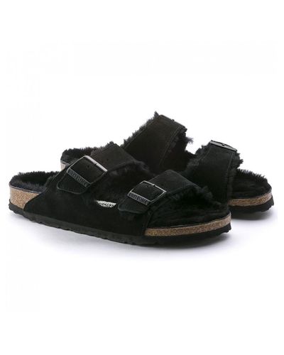 birkenstocks with fur lining