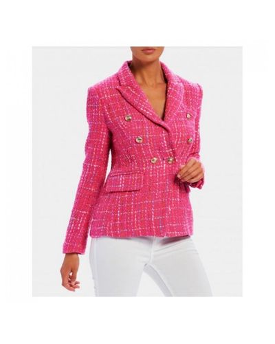 pink tartan jacket