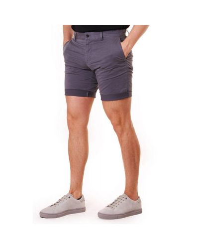J.Lindeberg Nathan Super Satin Shorts in Grey (Gray) for Men - Lyst