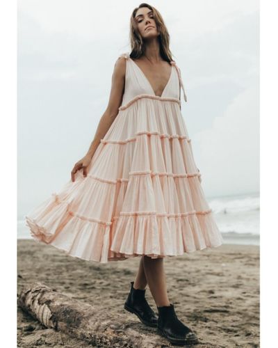 big frill dress