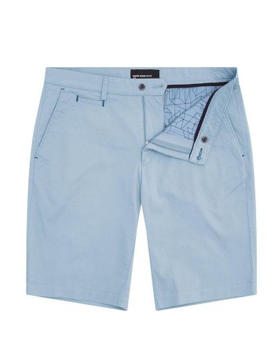 Remus Uomo Elio Light Blue Tailored Shorts for Men - Lyst
